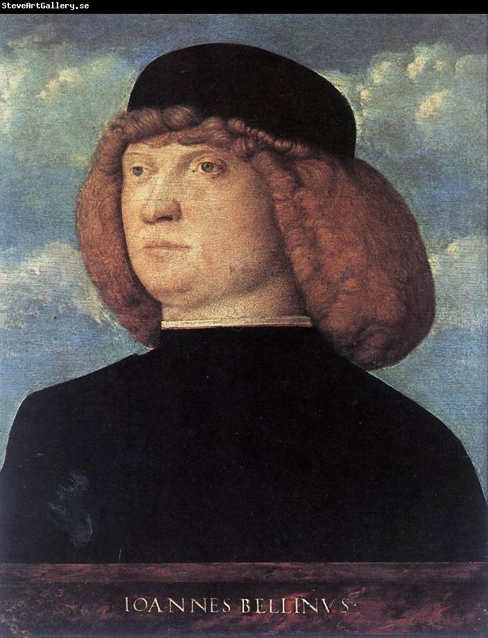 BELLINI, Giovanni Portrait of a Young Man xob